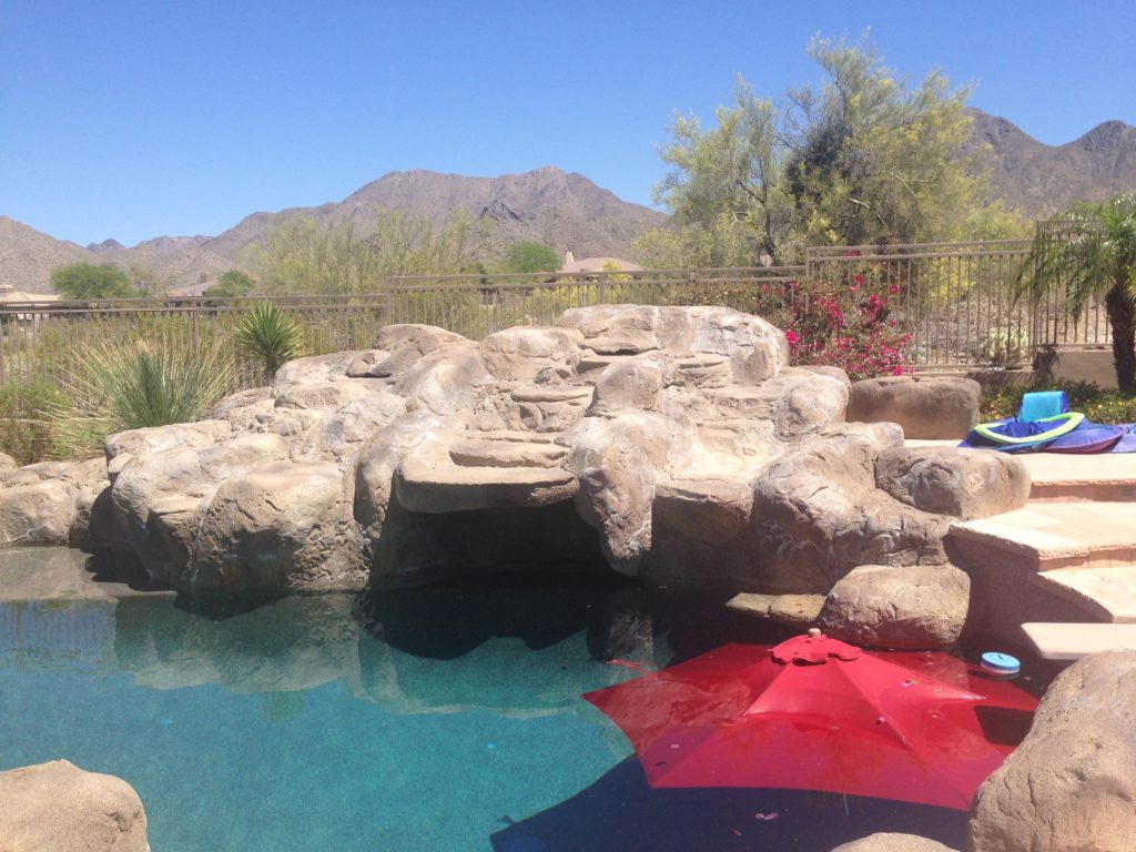 Artificial Waterfall Repair - Phoenix Arizona